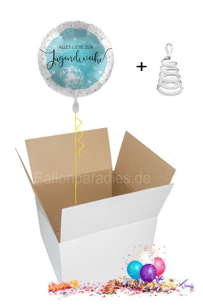 Ballonpost Alles Liebe zur Jugendweihe